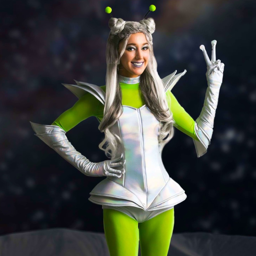 Galactic Alien Babe Women's Costume